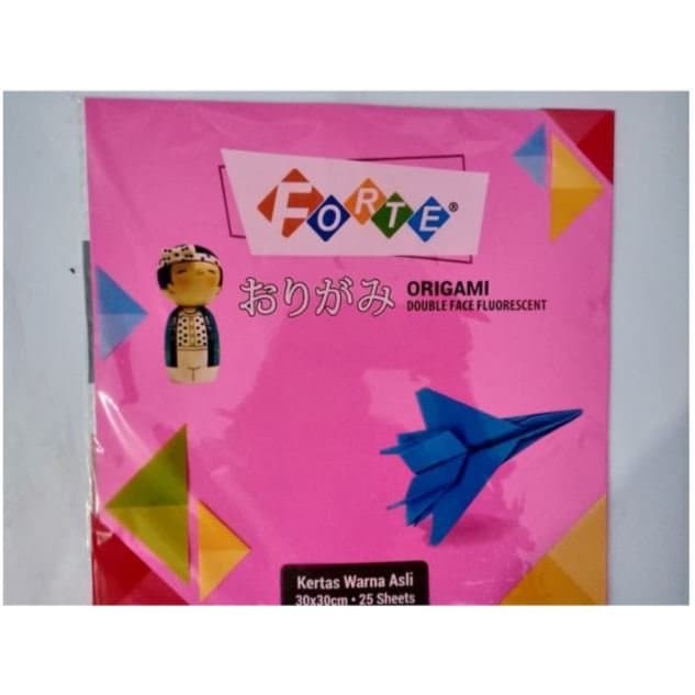 

Senikertas- Kertas Lipat ( Origami ) Forte 30 X 30 Cm - 25 Lbr -Kertas-Seni.