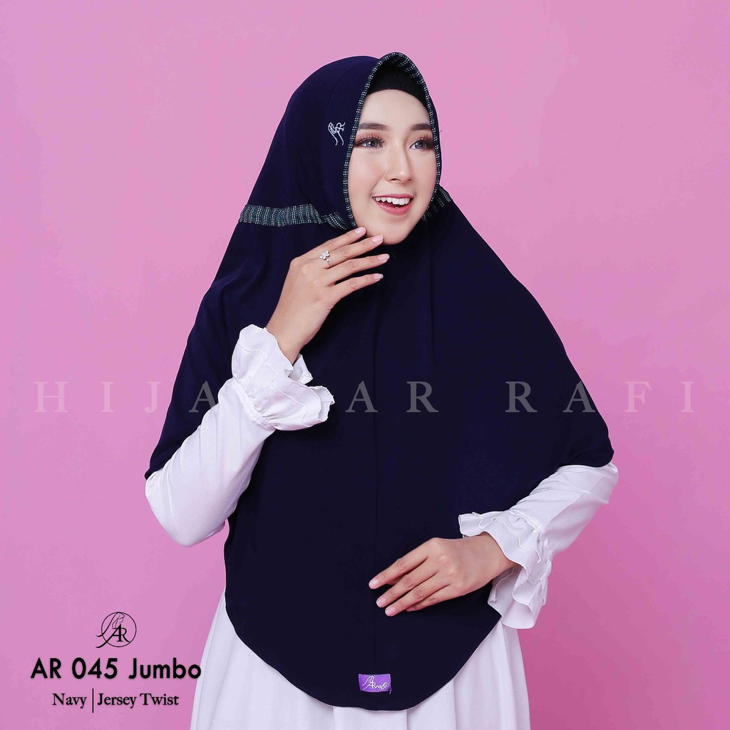 hijab arrafi AR 045 Jumbo Garis