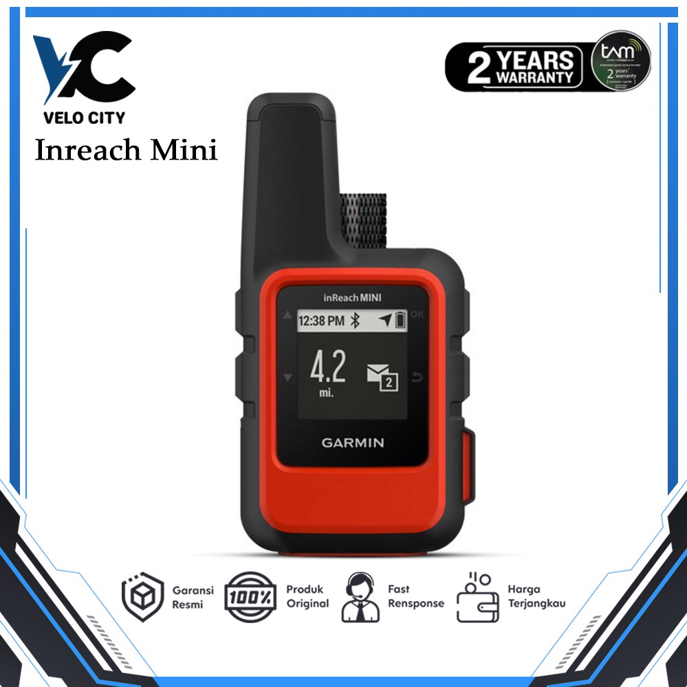 Garmin Gps inReach® Mini Orange Original garansi Tam