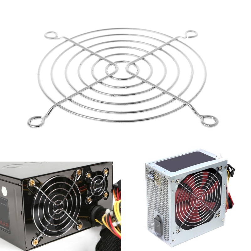 Pelindung Pelindung Jari Grill Kipas Angin BT Diameter 90mm Silver (Isi 1pcs)