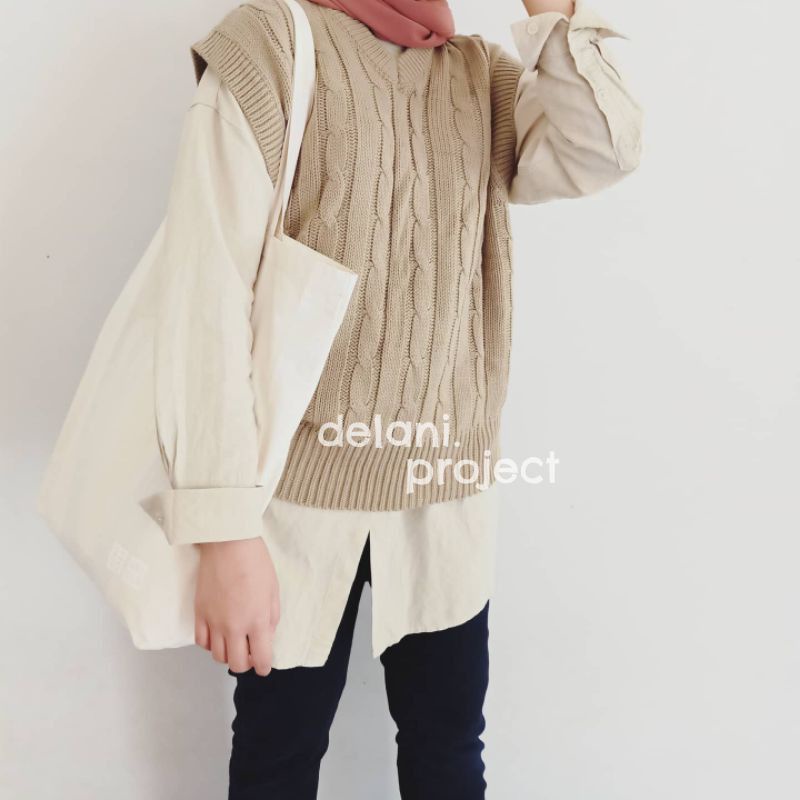 Arthur Vest Knit Delani.Project