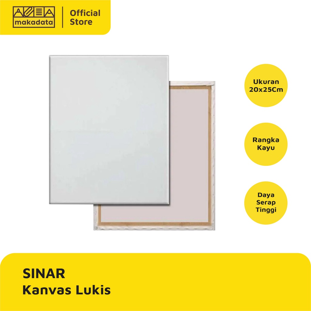 

KANVAS LUKIS SINAR (20X25) 1 PCS MURAH