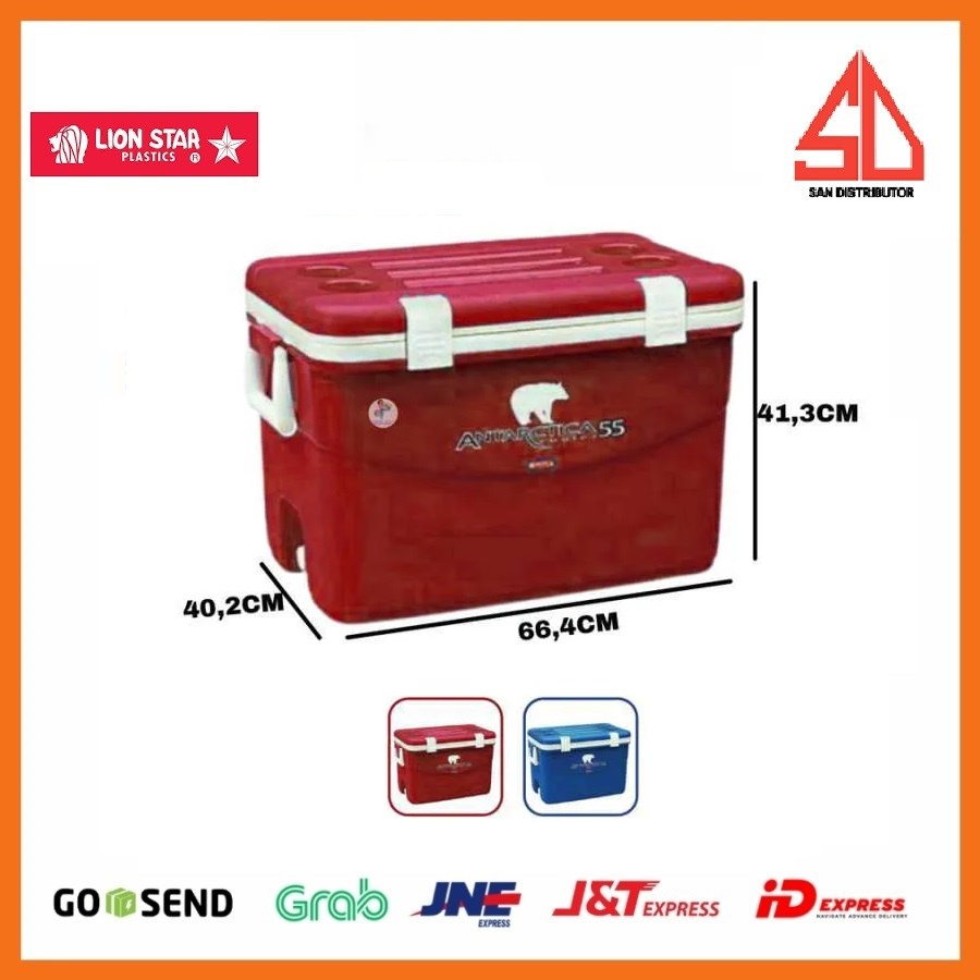 Antartica Cooler Box 55 Litres LION STAR