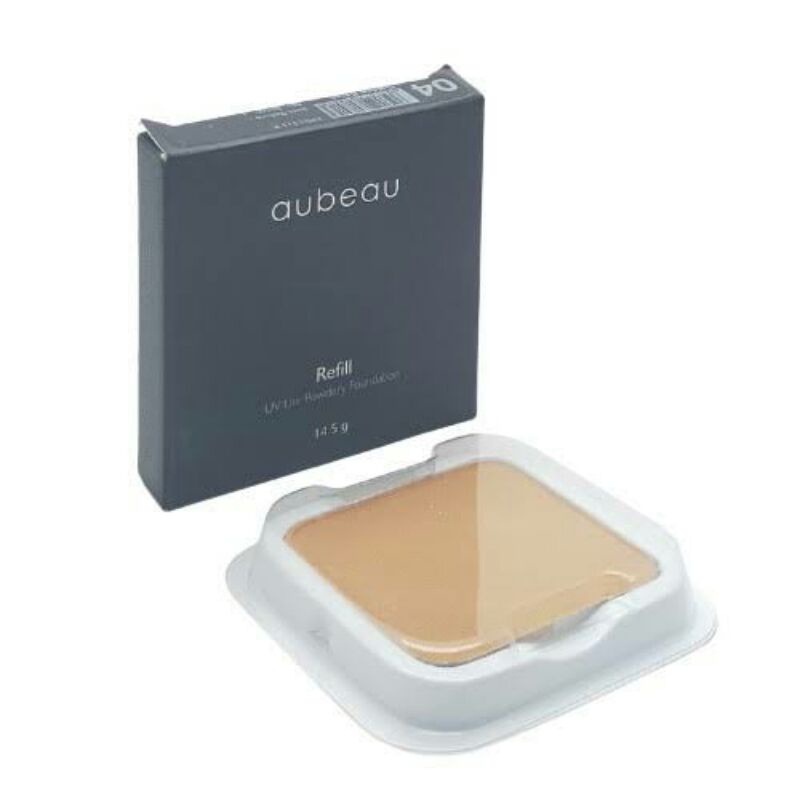 aubeau uv lite powdery foundation refill