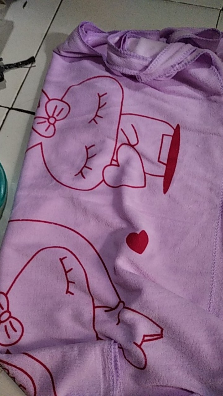 Handuk Dress Handuk Baju Kimono Motif