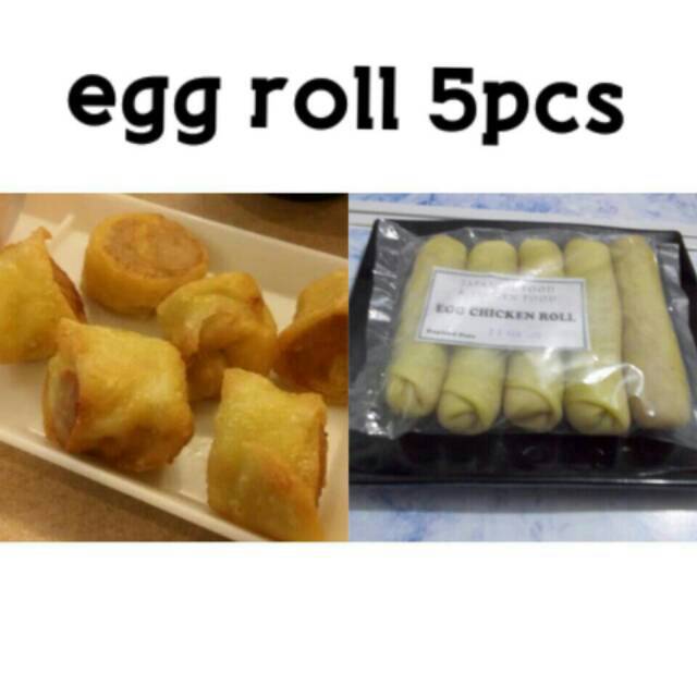 Egg chicken roll mini