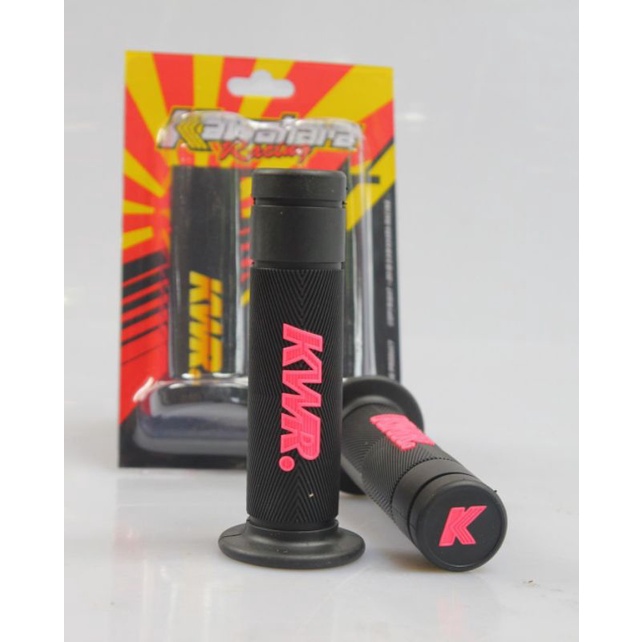 ID HANDGRIP KARET GAS KAWAHARA RACING ORIGINAL COLORFULL HAND GRIP BLUE FLUO RED ORANGE YELLOW PINK
