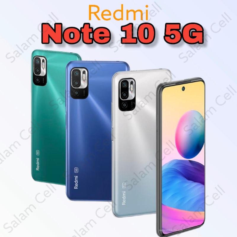 Redmi N0te 10 5G Ram 8/128gb NFC Camera 48mp  New No Repack Garansi Resmi-3