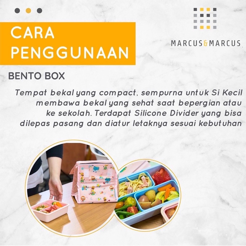 Marcus&amp;Marcus bento box