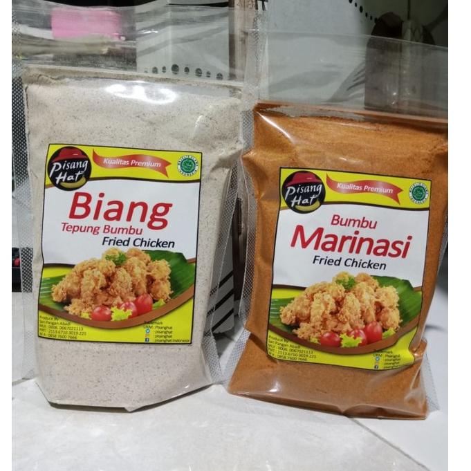 

Buruan Serbu || GnK Paket Biang tepung dan bumbu marinasi kfc 1kg ||Produk@nyaman