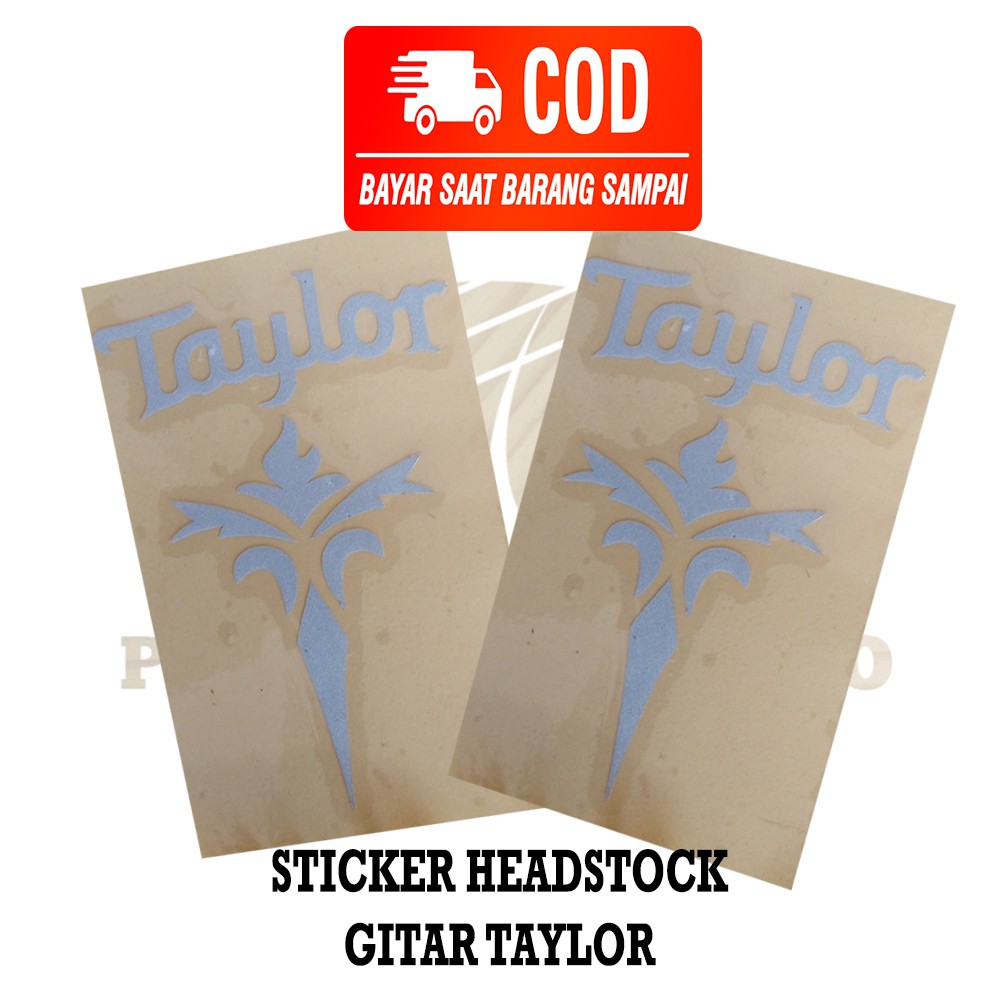 Headstock/Sticker Gitar Taylor