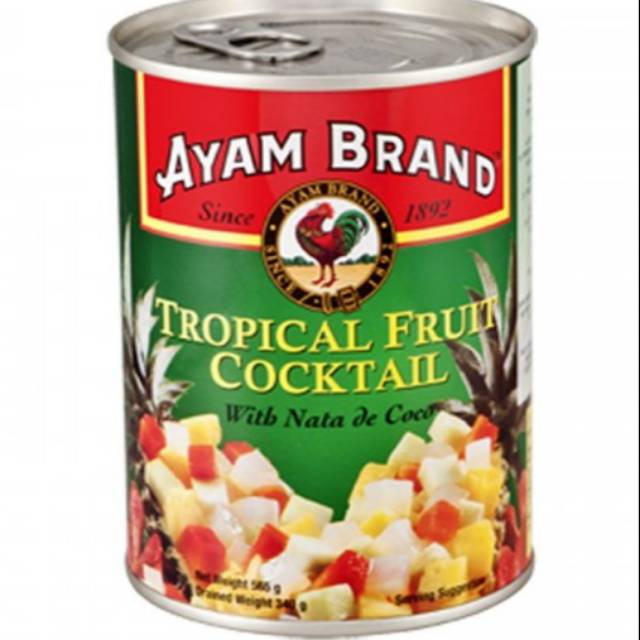 

BUAH KALENG -TROPIVAL FRUIT COCKTAIL 565GRAM