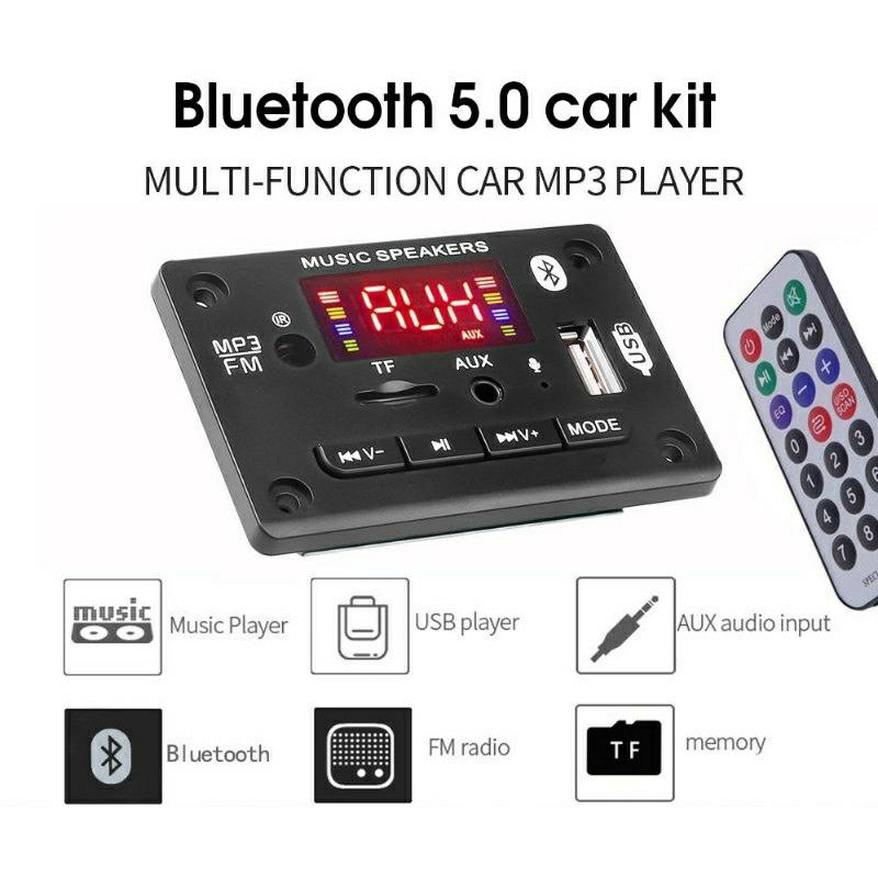 modul mp3 player bluetooth 5.0