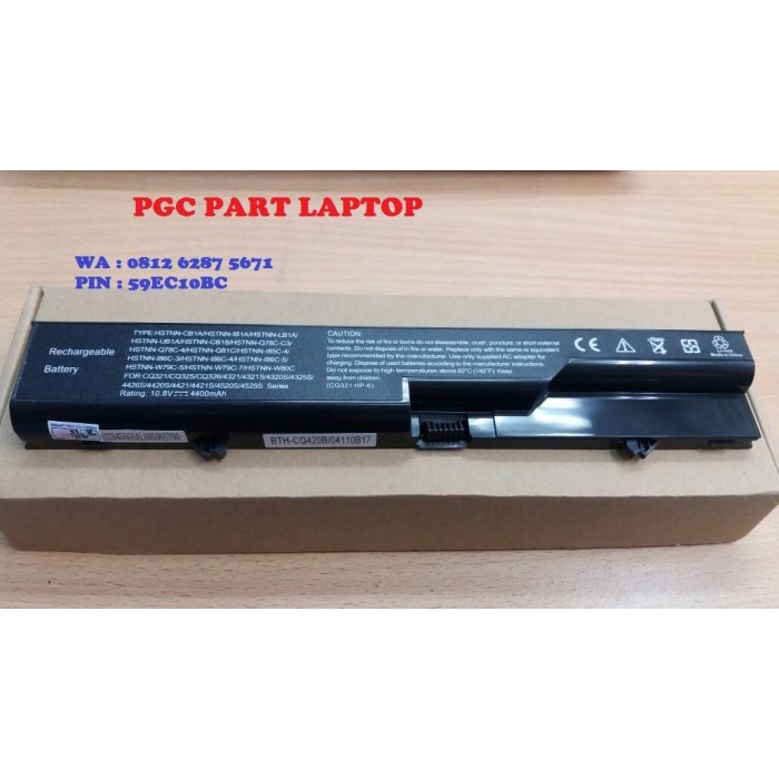 BATERAI HP PROBOOK 4420 4321S 4426S 4421 4421S 4520S 4525S CQ420B OEM