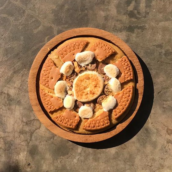 

S'mores Kukki (Satuan) Chewy Marshmallow + Marie Regal = Perfect Sweetness