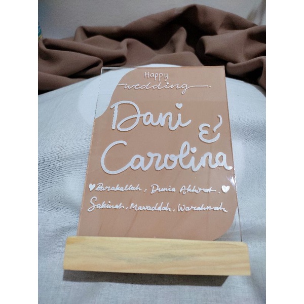 KADO LETTERING ||crylic Lettering||KADO NIKAH,WISUDA dll