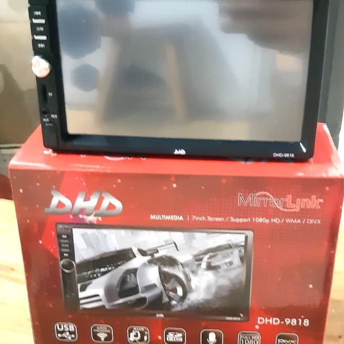 Tv Mobil Headunit Doubledin Dhd - 9818 / Dhd-9818 Produk Baru