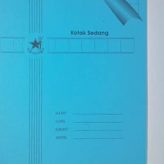 

Buku Tulis Kotak Sedang Mandarin / Alphabet Bintang Obor isi 38 lembar