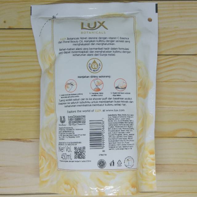 LUX Velvet Jasmine Bodywash [450 mL]