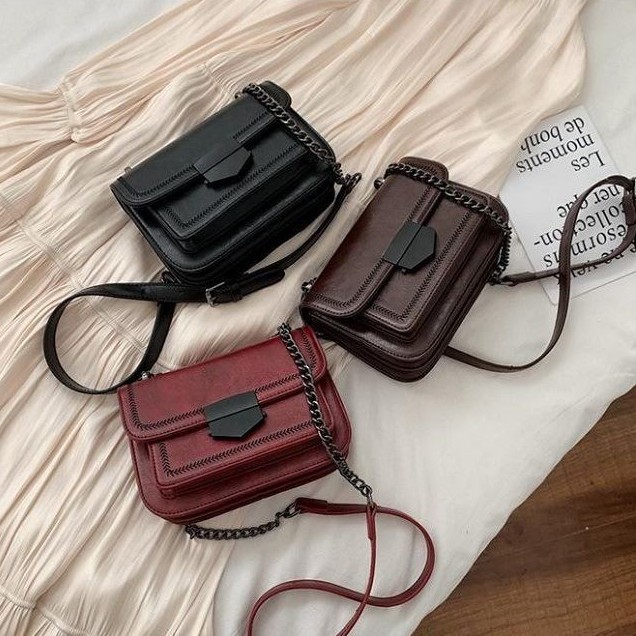 Tas Selempang Wanita Import Tas Rantai Fashion CR7540 LT1801 EL 5604 JT07150 BQ3203