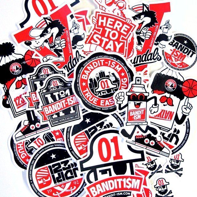 

Sticker Sablon Logo DTF Custom Satuan Desain Sesukamu
