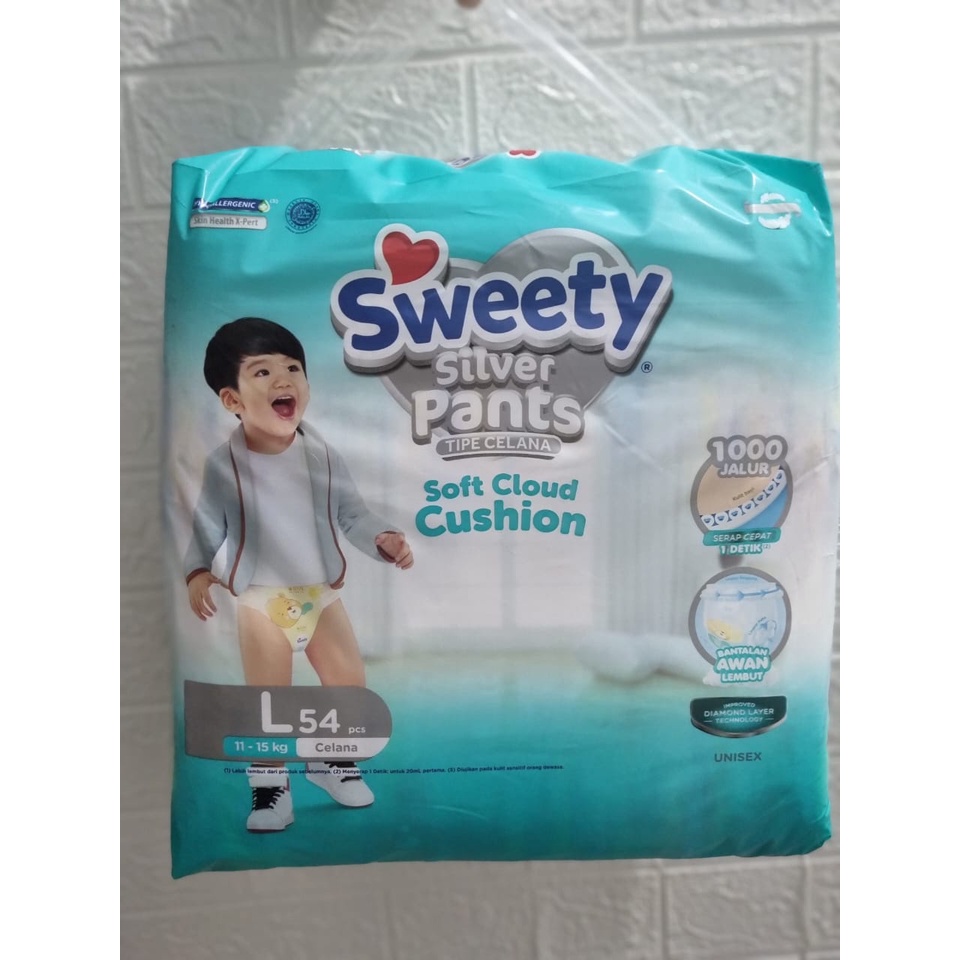 Sweety Silver Pants M60/L54/XL44/XXL36