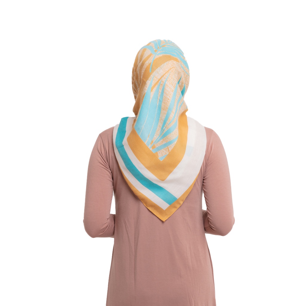 Dauky Hijab Segi Empat Kerudung Salya Series Polysilk 1-Lakirana BwCoksu