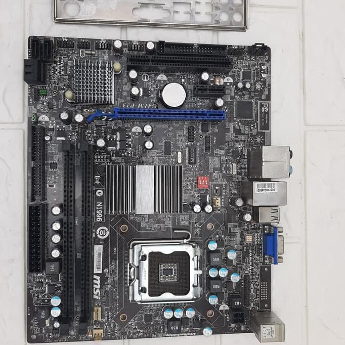 Produk Terbaik] Mobo G41 Msi Ddr 3 Socket 775 Second Mulus