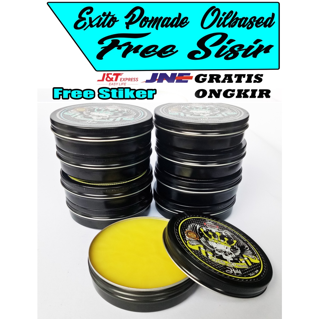 Exito pomade OIL BASED 3,5 0z Special Black Edition