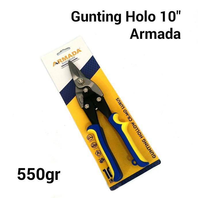 

ARMADA GUNTING HOLLOW 10" - GUNTING POTONG PLAT SENG HOLO PALING MURAH