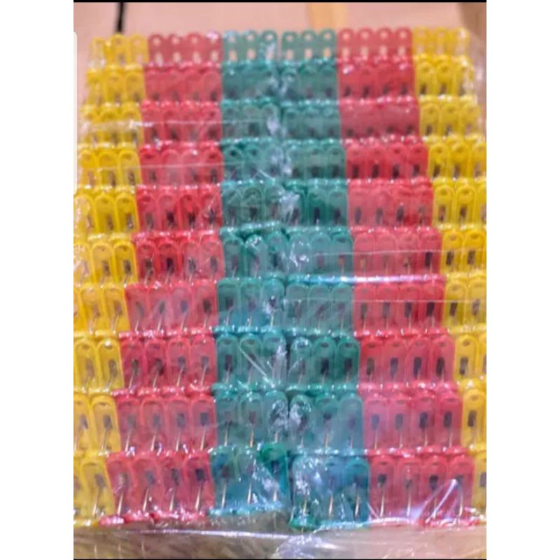PENJEPIT BAJU / JEPITAN BAJU / JEPITAN BAJU WARNA WARNI / JEPITAN BAJU MURAH ISI 20 PCS