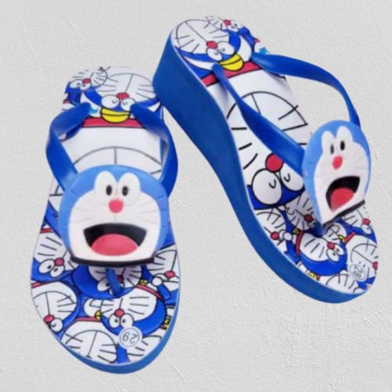 Sandal Wedges Anak DORAEMON Terlaris