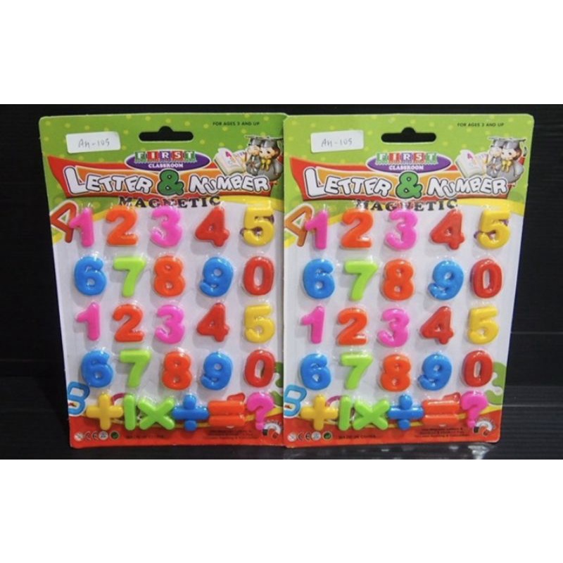 MAGNETIC LETTER and NUMBER/TEMPELAN KULKAS/MAINAN EDUKASI MAGNET-2