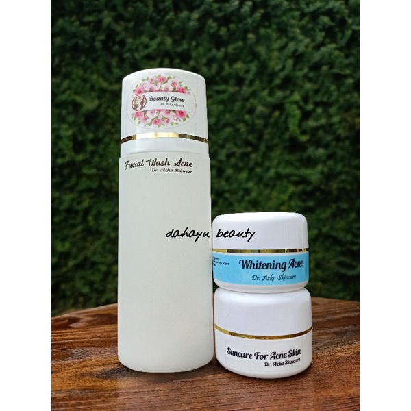 PAKET HEMAT ISI 3 DR AZKA SKINCARE