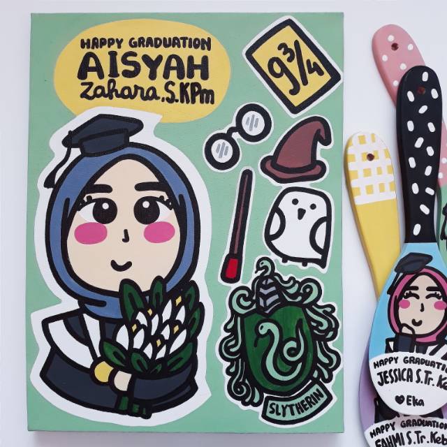 

Canvas 30x40cm (full color) • KADO ULTAH, WISUDA, ANNIVERSARY, WEDDING, ENGAGEMENT