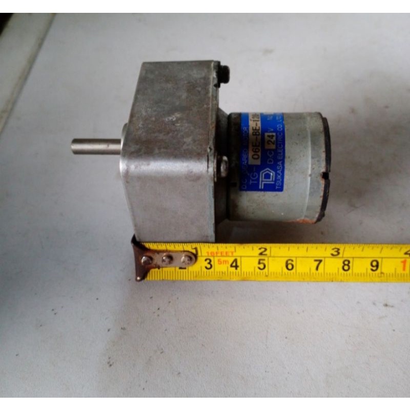 Dc Motor Gearbox 24V 41Rpm Type TG-06E-BE-120-HA