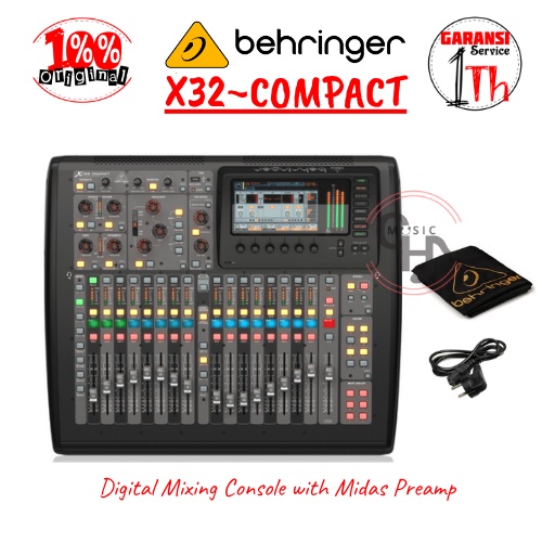 Jual Behringer X32 Compact Digital Mixer Mixing Console Original ...