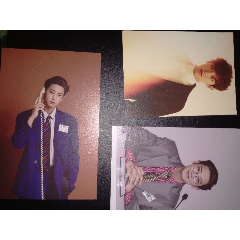 POSTCARD CHANYEOL SG21 & FOR LIFE