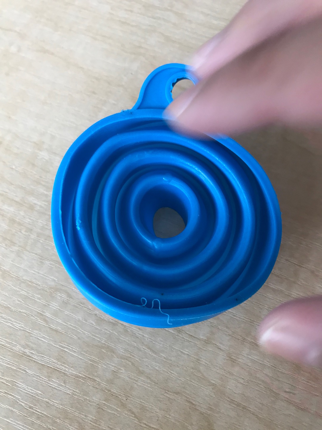 Sofimall Corong Air Bulat Flexible / Portable Foldable Silicone Funnel / Corong Minyak Silikon Lipat