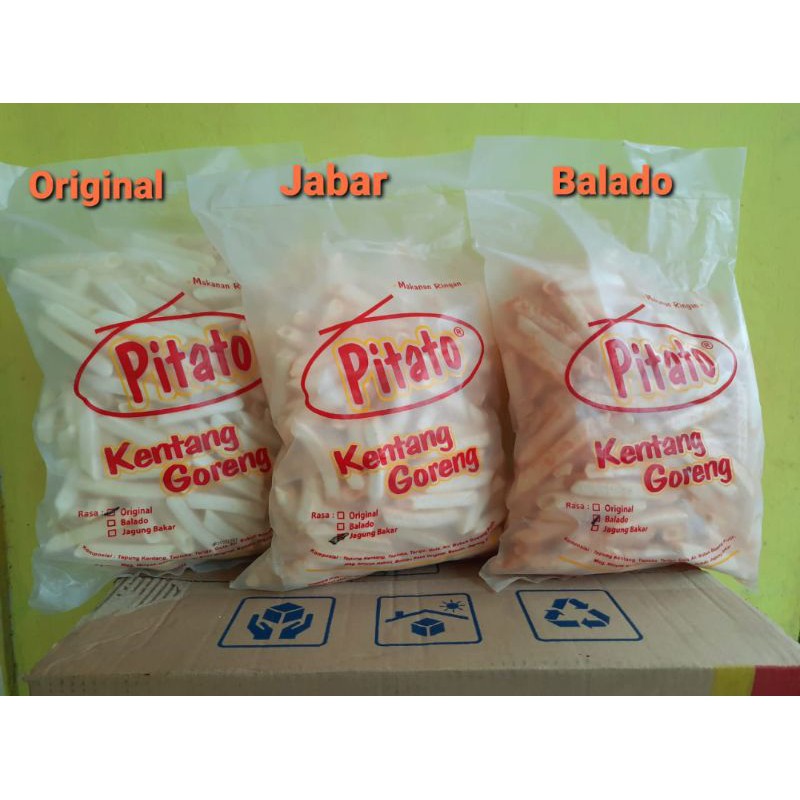 

Pitato aneka rasa kemasan 250gr