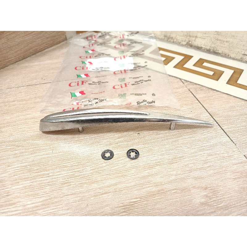 jengger spakbor depan mudguard vespa vnb vbb vba super pts original italy