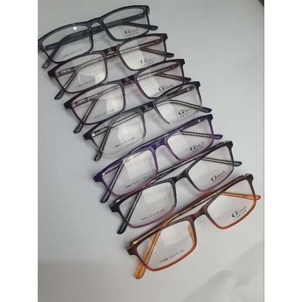 Kacamata Minus Frame Korea Baru Ginos 13994 Unisex + Lensa Supersin