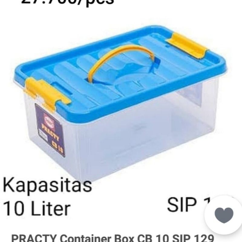 PRACTY contener box CB 10 SIP 129