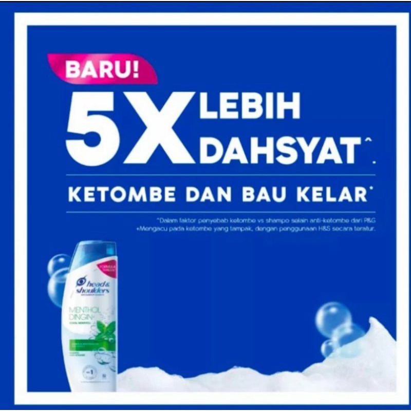 Shampoo head &amp; shoulders cool menthol 850 ml