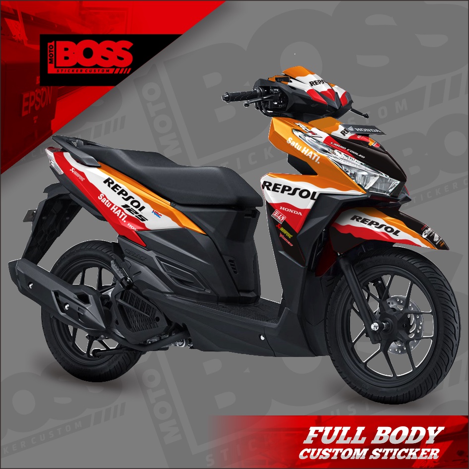 Decal Stiker Sticker Vario 125 150 old  Full Body Dekal Stiker Custom Vario 125 150 old Striping Ful