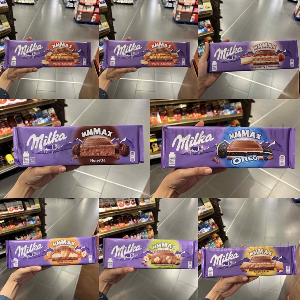 

Milka Mmmax 270-300 gr | Coklat Alpine Milk Milka Kemasan Besar