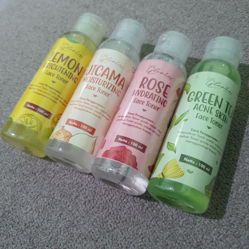 Face Toner. BPOM. kemasan baru. Rose water, jicama water, greentea, lemon water by Lea Gloria