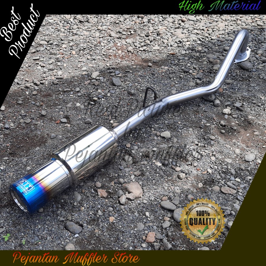 Knalpot Mobil Bolt on Vios / Yaris HKS Dronel - Yaris joker