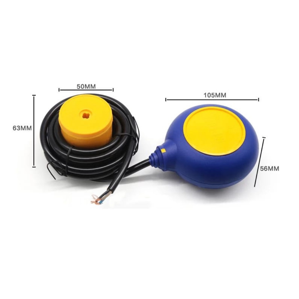 Otomatis Pompa Celup Float Switch 2 &amp; 4 meter cabel Spare Part Pompa Air floating