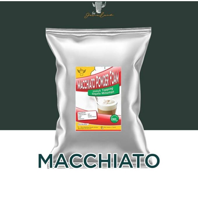 

*#*#*#] TOPPING MACHIATO FOAM POWDER TERLARIS 1KG